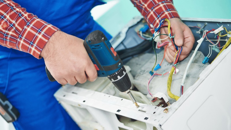 Nallıhan Finlux Finlux çamaşır makinesi kart tamiri – Su almama arızası orijinal parça ile giderildi. - Teknik servis örneği